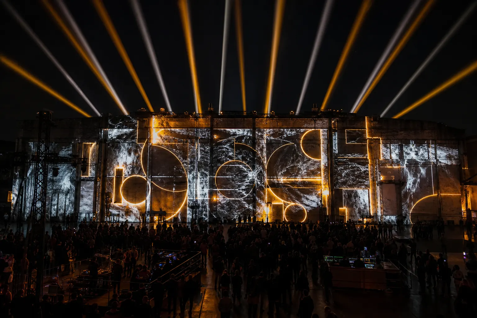 ICC Kyiv — projection mapping on venue